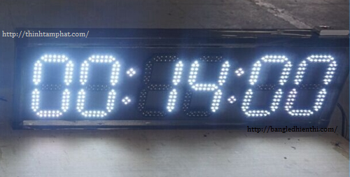 Bảng led ma trận hiển thị thời gian